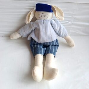 Vintage 1999 plush bunny mc Mullen